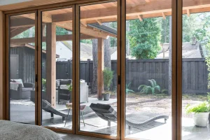 Modern home with scenic outdoor view